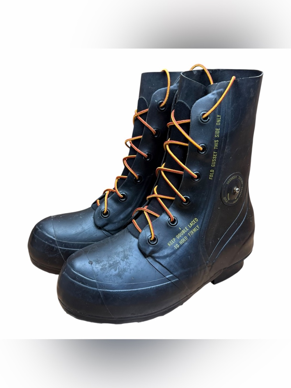 Vintage Bata Boots US 9 Military 1988 Extreme Cold Weather Mickey Mouse Combat